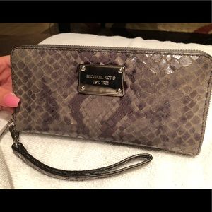 Michael Kors Snakeskin Wallet